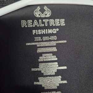 Realtree Black Fishing Shirt XXL